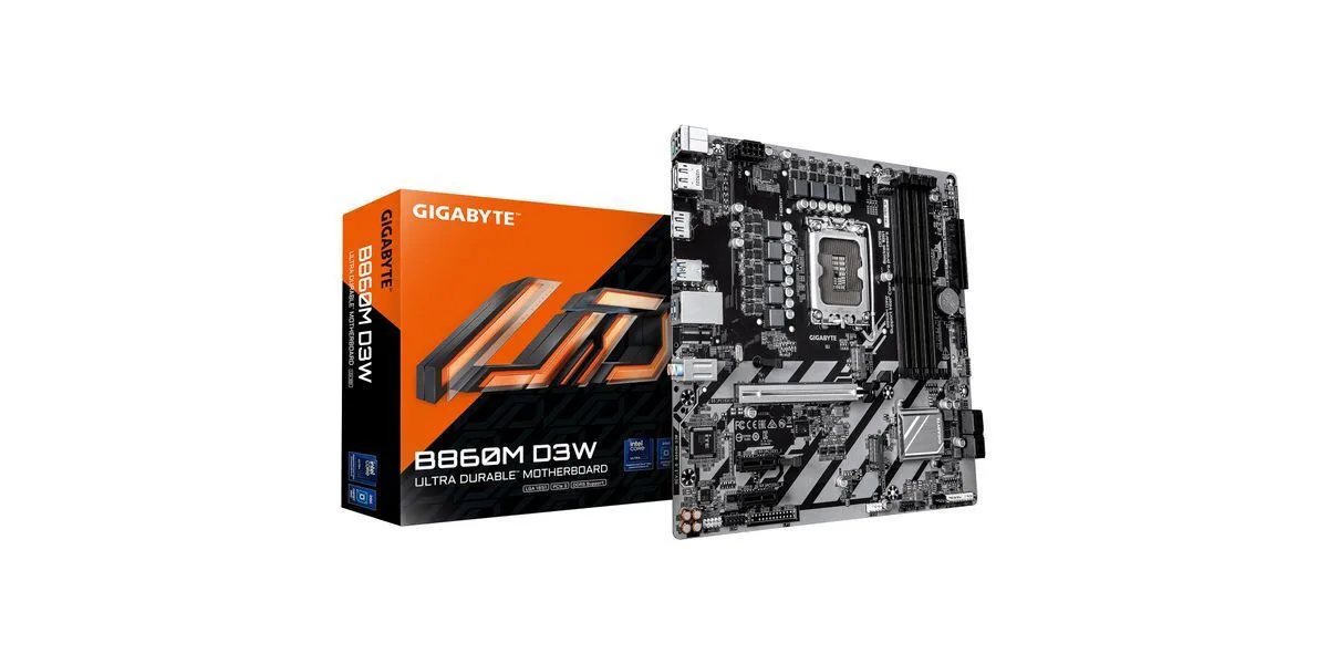Gigabyte B860 Motherboard Micro ATX με Intel 1851 Socket - Image 1