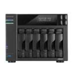 Asustor Lockerstor 6 Gen2 (AS6706T V2) NAS Tower με 6 θέσεις για HDD/M.2/SSD και 2 θύρες Ethernet