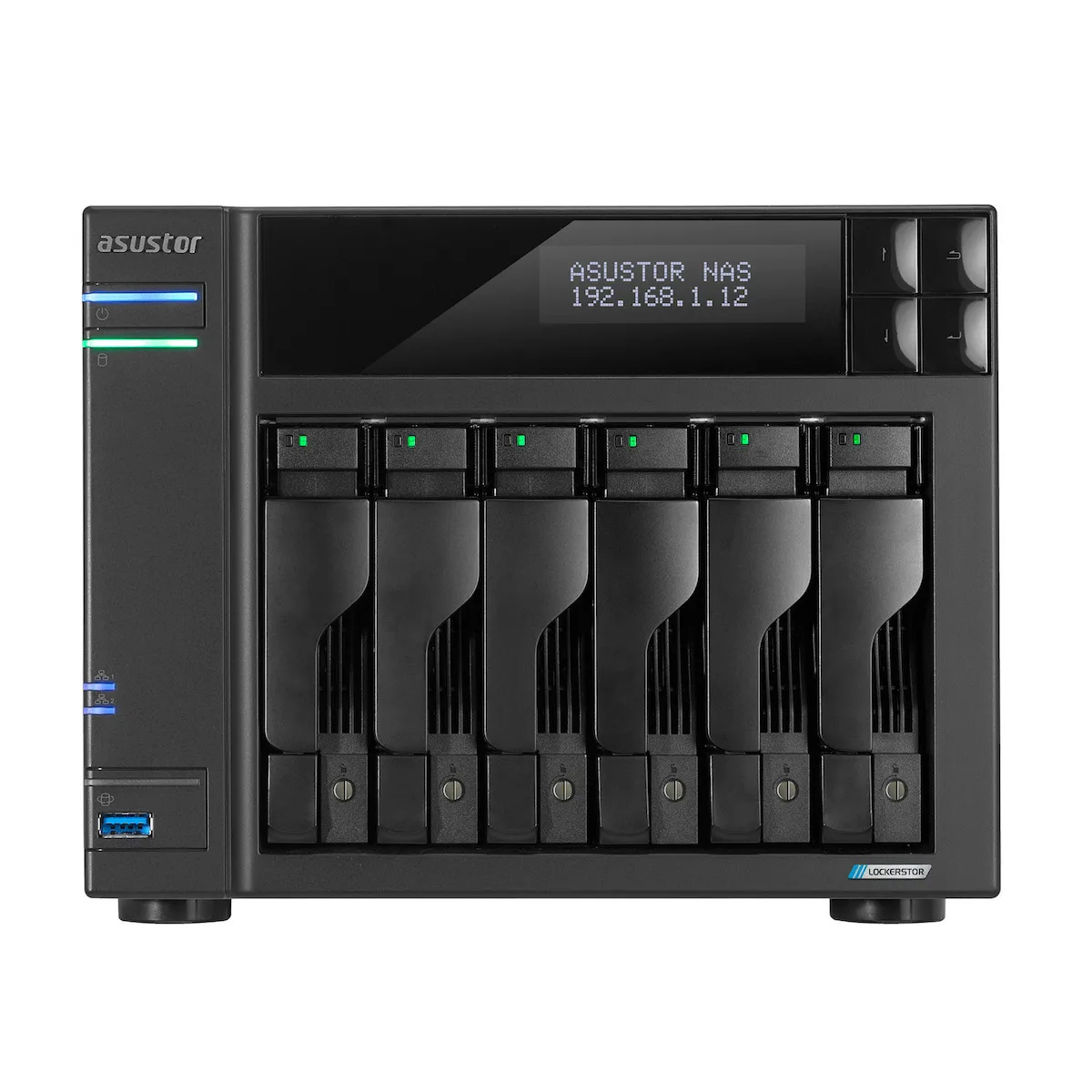 20260520170453_asustor_lockerstor_6_gen2_as6706t_v2_nas_tower_me_6_theseis_gia_hdd_m_2_ssd_kai_2_thyres_ethernet.jpeg Asustor Lockerstor 6 Gen2 (AS6706T V2) NAS Tower με 6 θέσεις για HDD/M.2/SSD και 2 θύρες Ethernet - Image 1