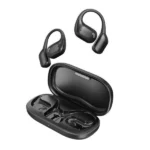 Audeeo Escape Sport II Open Ear Bluetooth Handsfree Ακουστικά με Αντοχή στον Ιδρώτα και Θήκη Φόρτισης Μαύρα