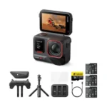 Insta360 Ace Pro 2 Action Camera 8K Υποβρύχια Creator Bundle με Οθόνη Αφής 2.4" και Wi-Fi Μαύρη