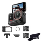 Insta360 Ace Pro 2 Action Camera 8K Υποβρύχια Xplorer Bundle Dual Battery με Οθόνη Αφής 2.4" και Wi-Fi Μαύρη