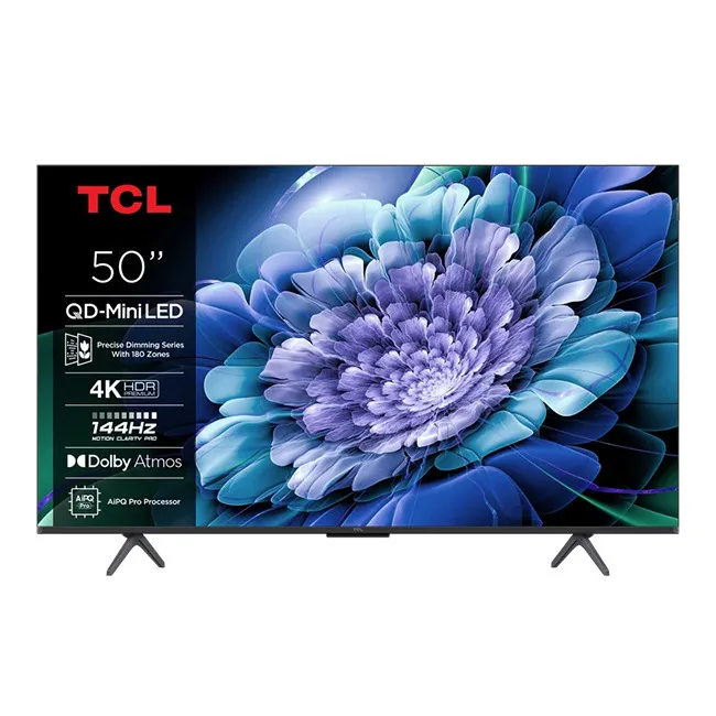 TCL Smart Τηλεόραση 50" 4K UHD Mini LED C69K Premium HDR (2025) 50C69K - Image 1