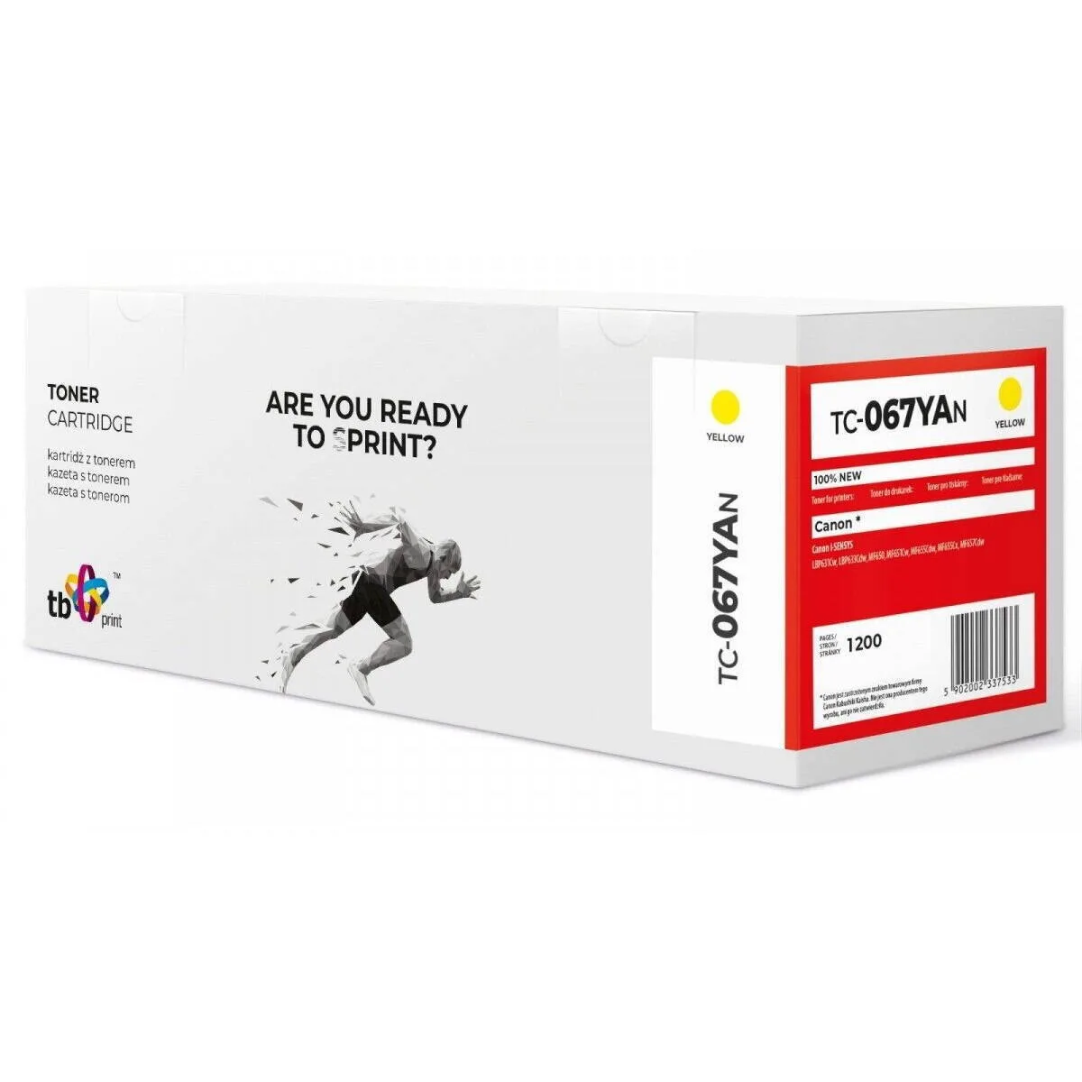 20260522094924_tb_print_symvato_toner_gia_laser_ektypoti_hp_tb_print_crg067_kitrino_tc_067yan.jpeg TB Print Συμβατό Toner για Laser Εκτυπωτή HP Tb Print Crg067 Κίτρινο TC-067YAN - Image 1