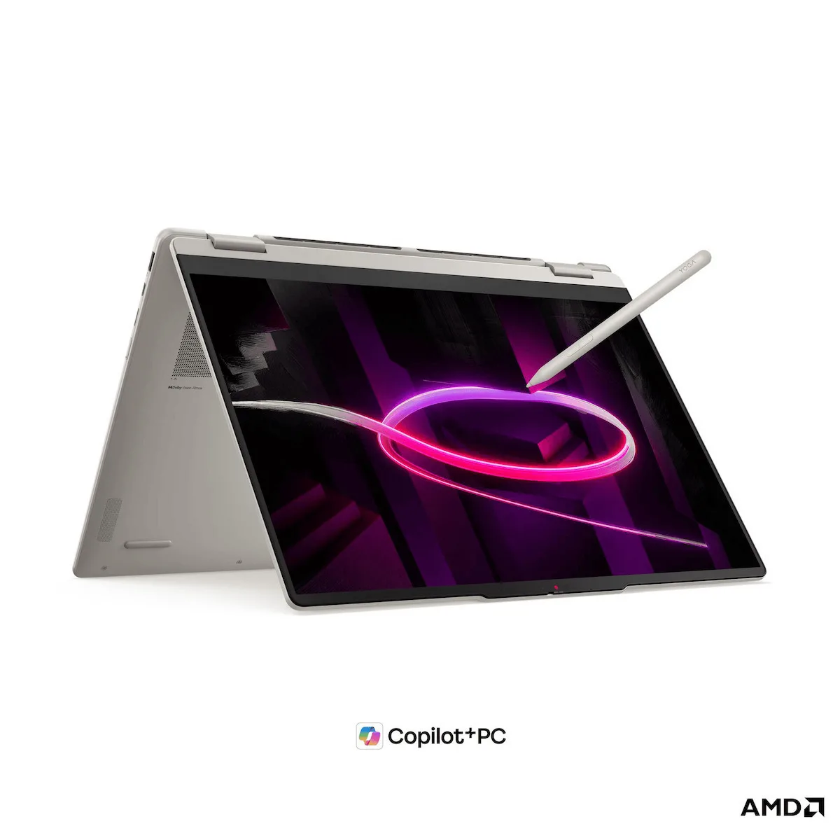 Lenovo Yoga 7 2-in-1 16AGP11 16" OLED FHD+ (Ryzen AI 300 Series-445/16GB/512GB SSD/W11 Home) Seashell (International English Keyboard) - Image 1