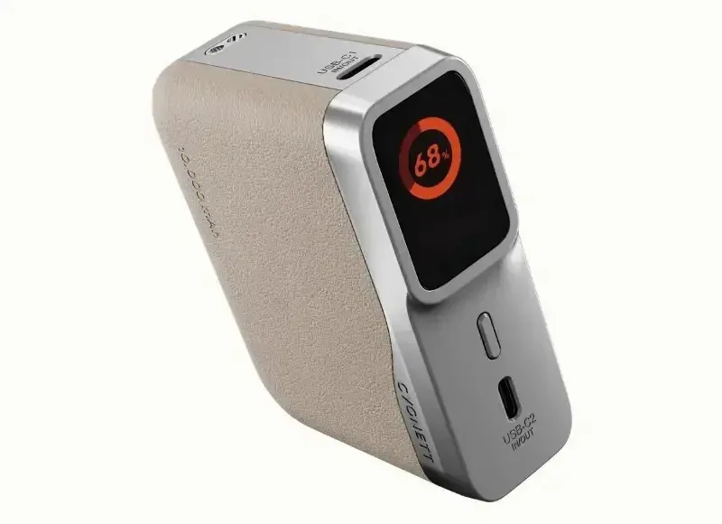 Cygnett Encore Power Bank 10000mAh 45W με Θύρα USB-A και 2 Θύρες USB-C Ivory - Image 1