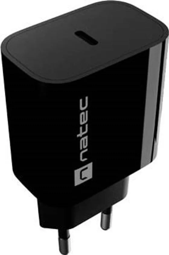 20260525104922_natec_fortistis_choris_kalodio_me_thyra_usb_c_20w_power_delivery_quick_charge_3_0_mayros_nuc_2395.jpeg Natec Φορτιστής Χωρίς Καλώδιο με Θύρα USB-C 20W Power Delivery / Quick Charge 3.0 Μαύρος (NUC-2395) - Image 1