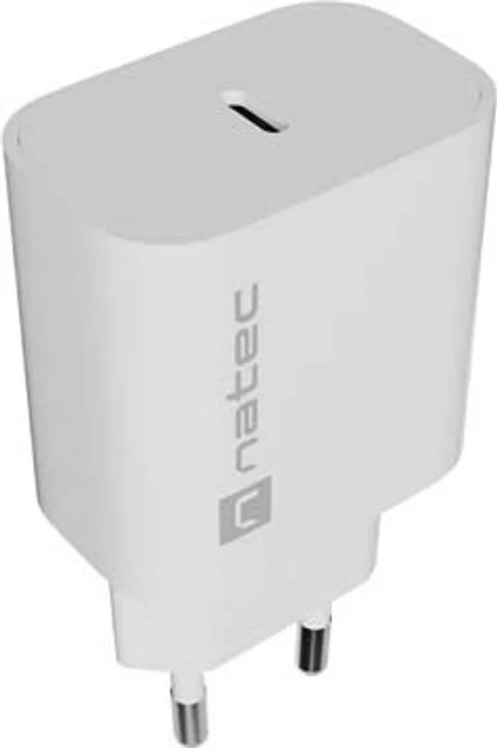 20260525104950_natec_fortistis_choris_kalodio_me_thyra_usb_c_20w_power_delivery_quick_charge_3_0_leykos_ribera_nuc_2394.jpeg Natec Φορτιστής Χωρίς Καλώδιο με Θύρα USB-C 20W Power Delivery / Quick Charge 3.0 Λευκός (Ribera NUC-2394) - Image 1