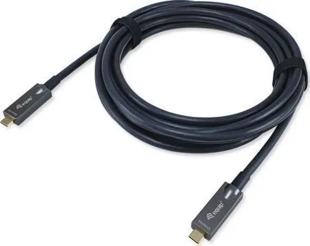 Equip USB 3.1 Cable USB-C male - USB-C 60W PD Μαύρο 5m 119466 - Image 1
