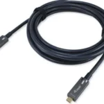 Equip USB 3.1 Cable USB-C male - USB-C 60W PD Μαύρο 10m 119468