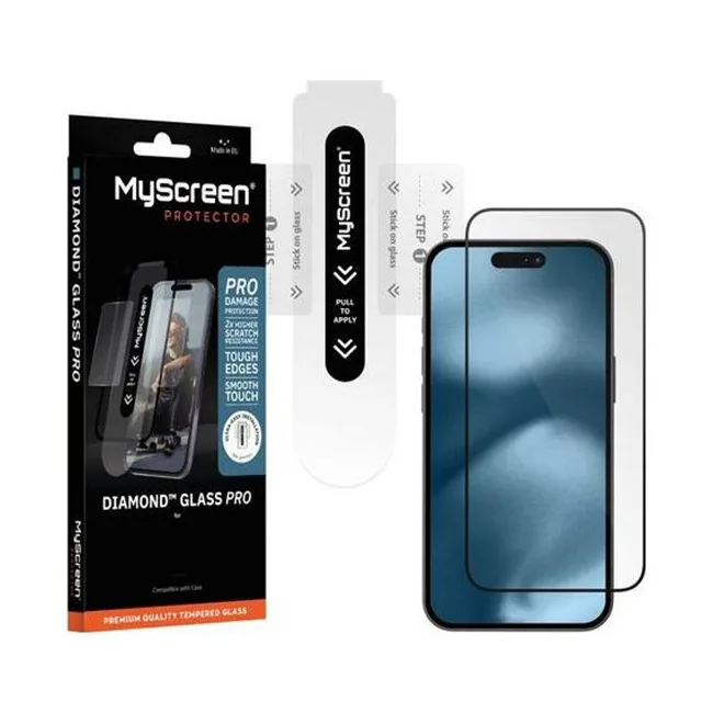 20260525134210_myscreen_screen_protection_diamond_glass_pro_apple_iphone_16.jpeg Myscreen Screen Protection Diamond Glass Pro Apple Iphone 16 - Image 1