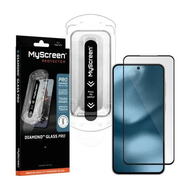 Myscreen Screen Protection Diamond Glass Pro Fit Frame Samsung Galaxy S24 - Image 1