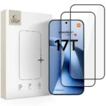 Tempered Glass Tech-protect Glass Fit+ 2-pack Xiaomi 17t Black