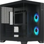 Fractal Design Pop 2 Gaming Midi Tower Κουτί Υπολογιστή με Πλαϊνό Παράθυρο και ARGB Φωτισμό Μαύρο
