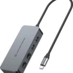 Conceptronic USB-C Docking Station με Ethernet Γκρι (ABBY24G)