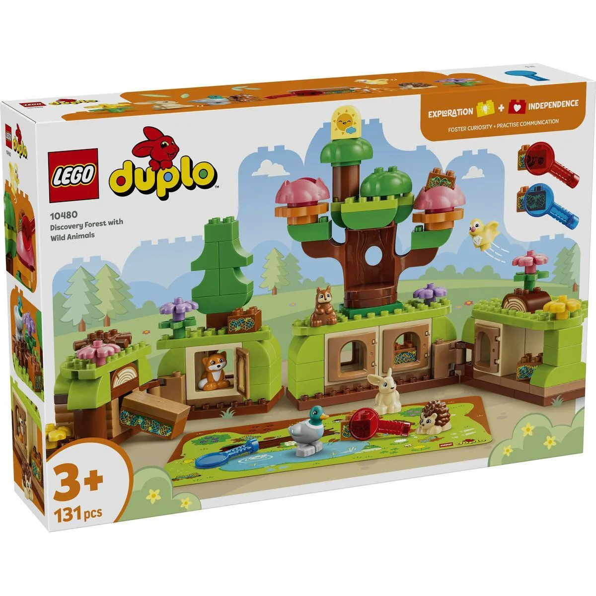 20260529135123_lego_duplo_animals_animals_gia_3_eton_131tmch_10480.jpeg LEGO Duplo Animals Animals για 3+ Ετών 131τμχ 10480 - Image 1