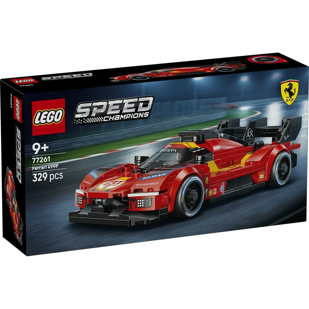 20260529135125_lego_speed_champions_ferrari_gia_9_eton_329tmch_77261.jpeg LEGO Speed Champions Ferrari για 9+ Ετών 329τμχ 77261 - Image 1