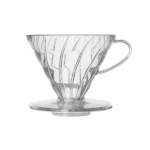 Hario V60 02 Πλαστικό Dripper Καφέ 137 X 116 X 102 Mm