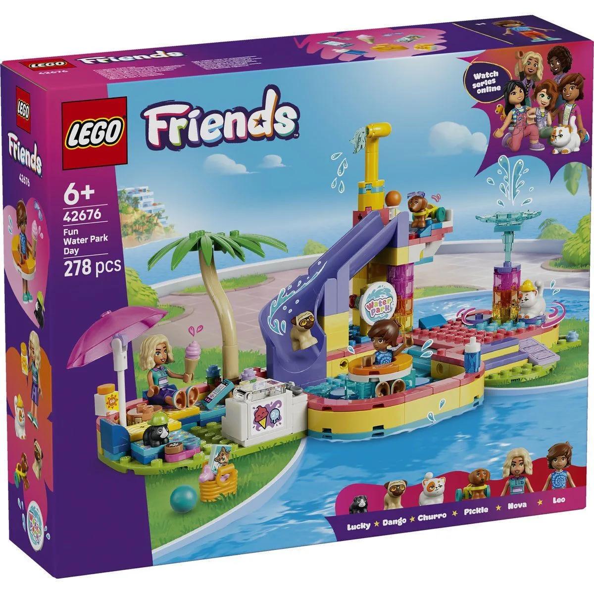 20260529155229_lego_friends_water_park_water_park_278tmch_42676.jpeg LEGO Friends Water Park Water Park 278τμχ 42676 - Image 1