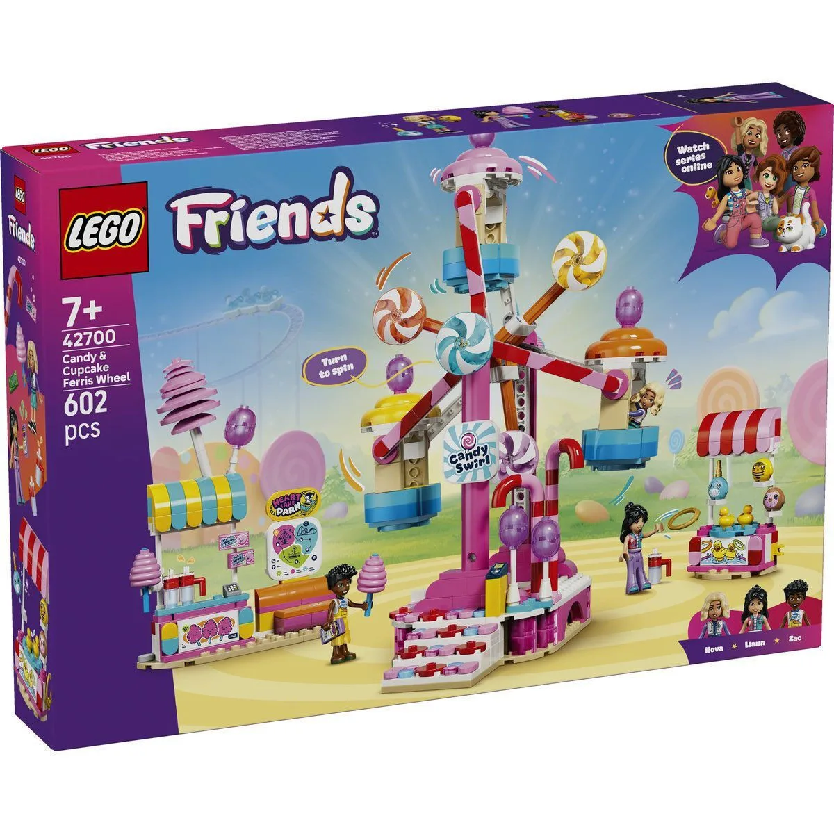 20260529155242_lego_friends_ferris_wheel_602tmch_42700.jpeg LEGO Friends Ferris Wheel 602τμχ 42700 - Image 1