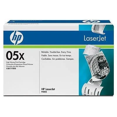 4198207-HP.jpg HP CE505XC Γνήσιο Toner Laser Εκτυπωτή Μαύρο High Capacity High Yield 6500 Σελίδων CE505XC - Image 1