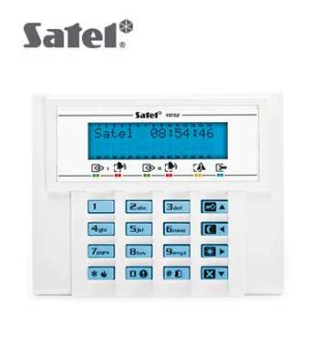 VERSA-LCD-BL.jpg Satel Πληκτρολόγιο Συναγερμού με Οθόνη σε Λευκό Χρώμα - Image 1