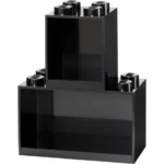 Παιδική Ραφιέρα Stone Shelf Set Τοίχου Μαύρη 21.1x21.1x31.8εκ. 41171733