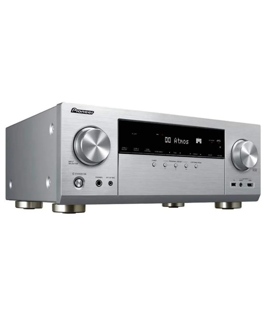 Pioneer VSX-LX305 Ραδιοενισχυτής Home Cinema 4K/8K 9 Καναλιών 100W/8Ω 225W/6Ω με HDR και Dolby Atmos Ασημί - Image 1