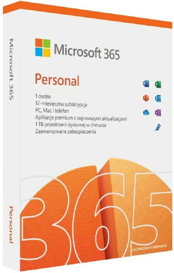 Microsoft Office 365 Πολύγλωσσο για 1 Χρήστη και 1 Έτος χρήσης QQ2-01434 - Image 1