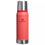 Stanley Classic Legendary Μπουκάλι Θερμός Ανοξείδωτο BPA Free 750ml Hot Coral 10-01612-066