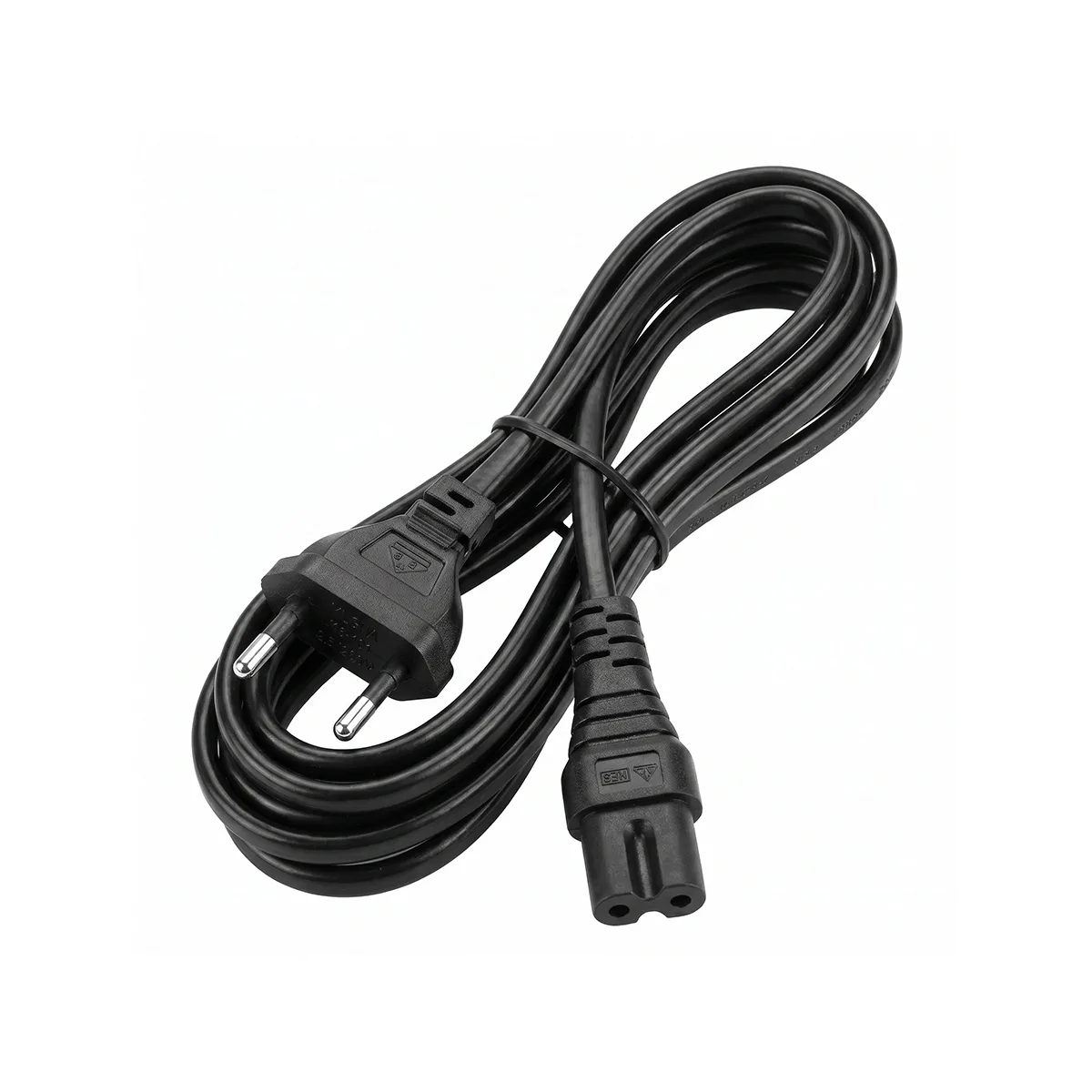 20260602101253_belkin_2_pin_bipolar_c7_power_cord_figure_8_cable_length_1_8m_black.jpeg Belkin 2-pin Bipolar C7 Power Cord Figure 8 Cable Length 1.8m Black - Image 1