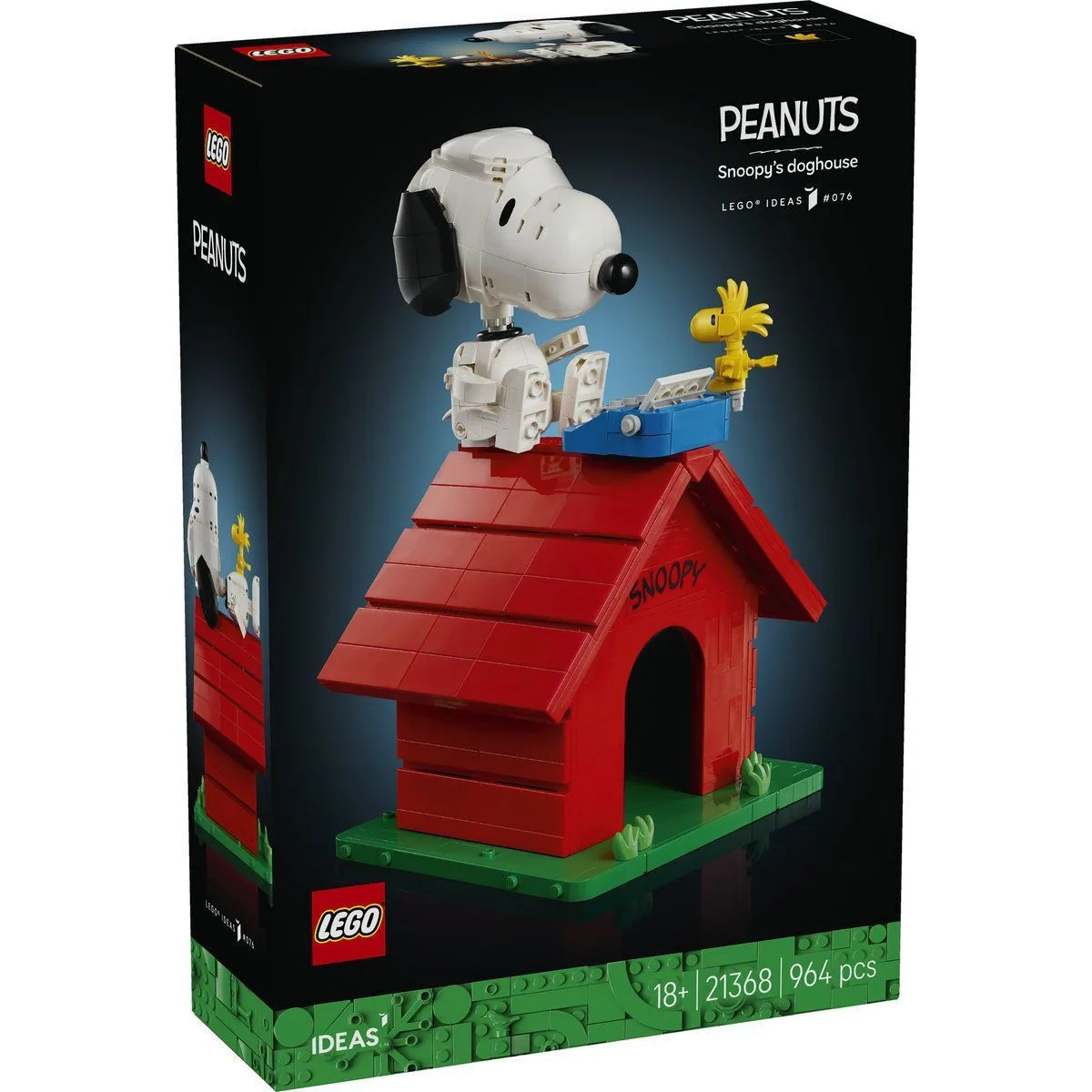 20260602125004_lego_ideas_peanuts_snoopy_s_doghouse_gia_3_eton_964tmch_21368.jpeg LEGO Ideas Peanuts: Snoopy's Doghouse για 3+ Ετών 964τμχ 21368 - Image 1