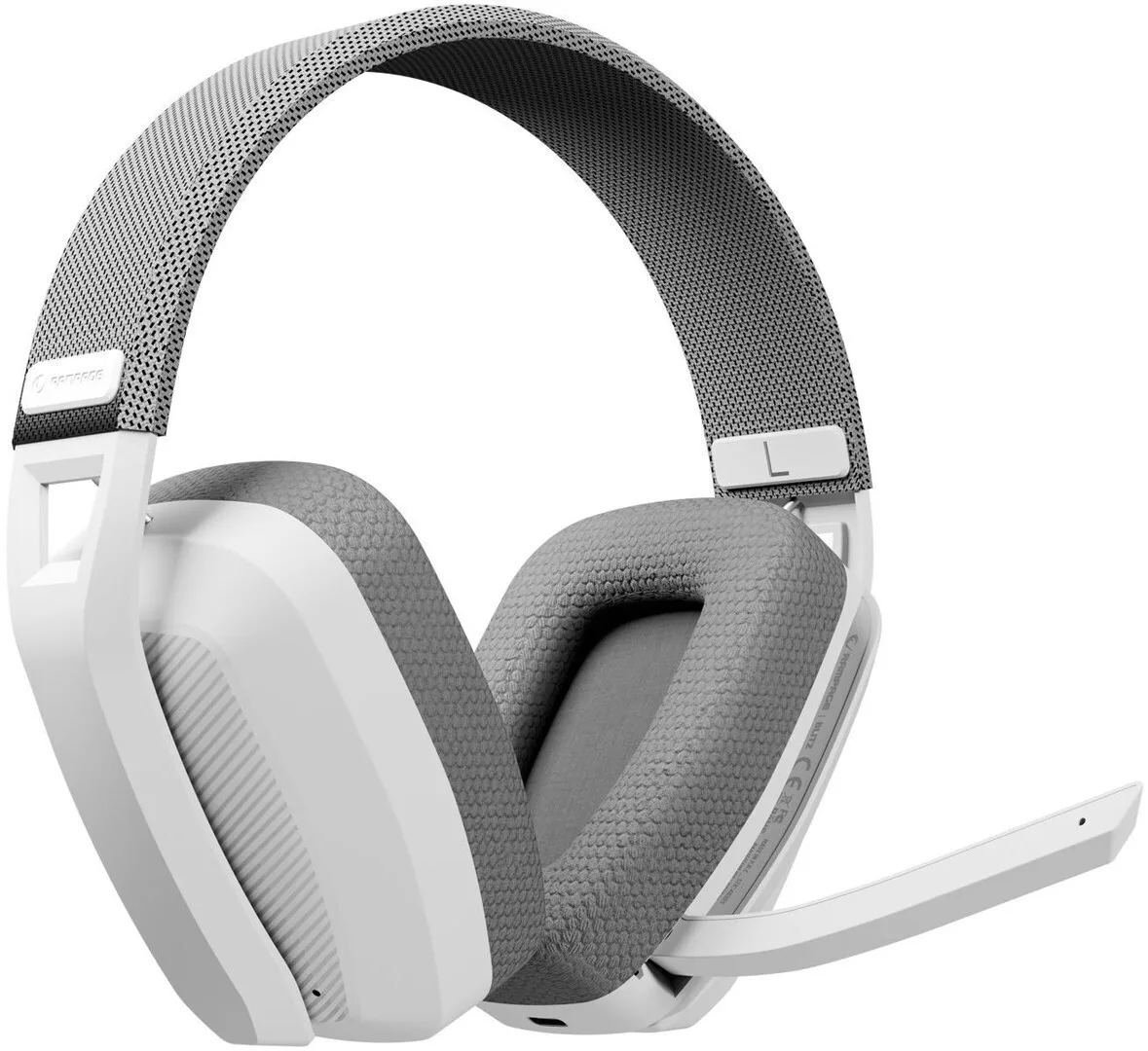 Rampage BLITZ Ασύρματο Over Ear Gaming Headset με σύνδεση Bluetooth Γκρι for PS4 / PS5 - Image 1