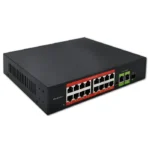 Qoltec 52291 L2 PoE Switch με 16 Θύρες Ethernet και 1 SFP Θύρα