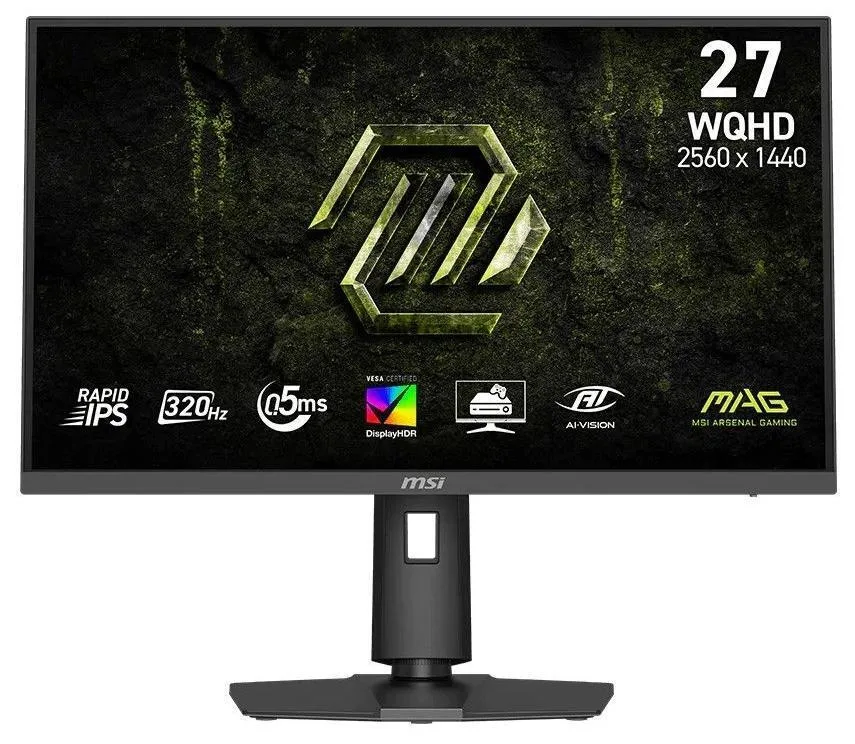 MSI MAG 274QPF X32 IPS HDR Gaming Monitor 27" QHD 2560x1440 320Hz με Χρόνο Απόκρισης 0.5ms GTG - Image 1