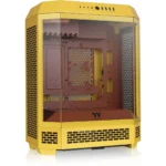Thermaltake The Tower 600 Gaming Midi Tower Κουτί Υπολογιστή με Πλαϊνό Παράθυρο Butter Caramel