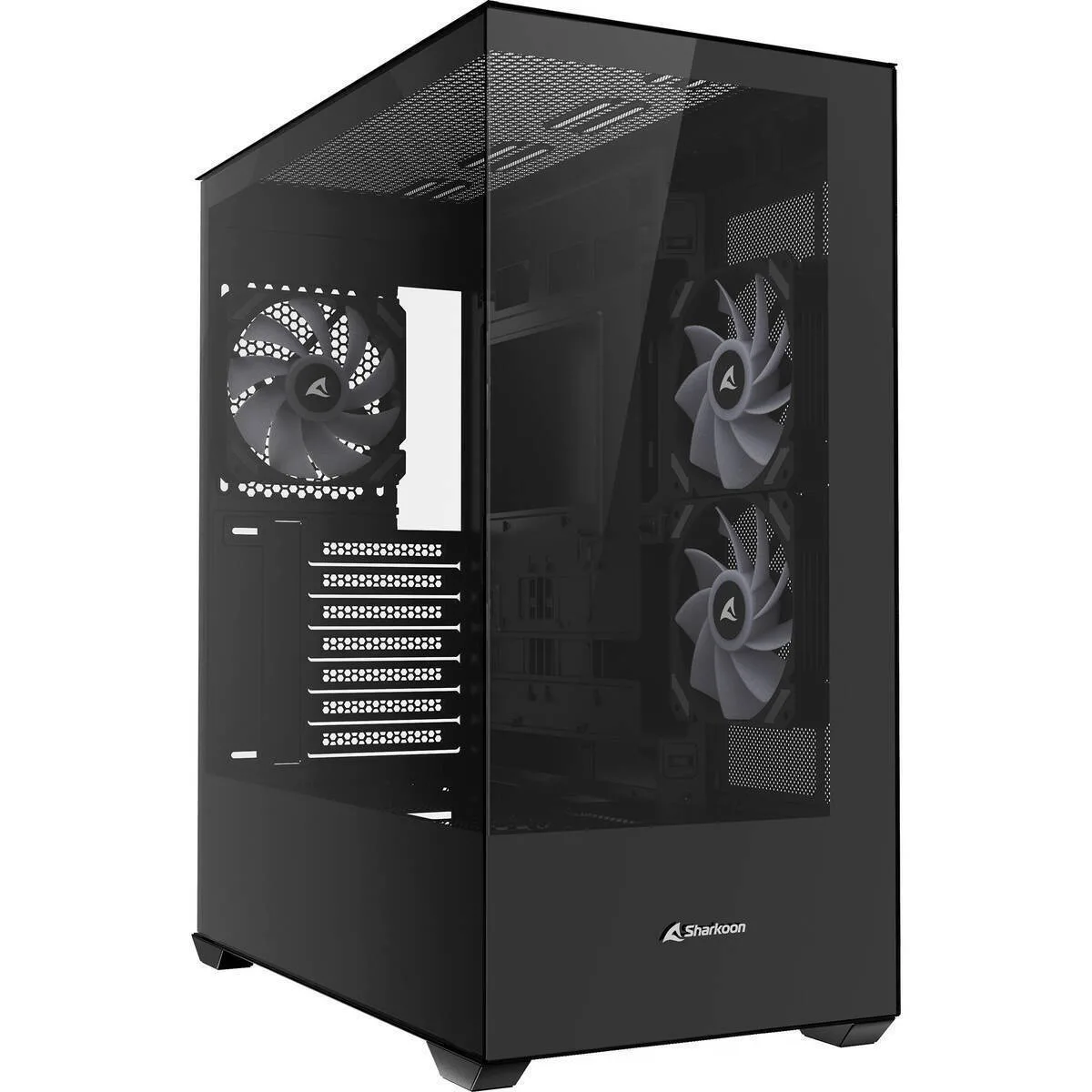 20260603160705_sharkoon_sk6_gaming_midi_tower_kouti_ypologisti_me_plaino_parathyro_kai_argb_fotismo_mayro.jpeg Sharkoon SK6 Gaming Midi Tower Κουτί Υπολογιστή με Πλαϊνό Παράθυρο και ARGB Φωτισμό Μαύρο - Image 1