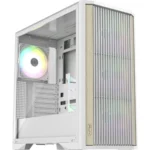 Raijintek Agos Max Gaming Midi Tower Κουτί Υπολογιστή με Πλαϊνό Παράθυρο Λευκό