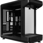 CoolerMaster MasterFrame 360 Gaming Midi Tower Κουτί Υπολογιστή με Πλαϊνό Παράθυρο Μαύρο