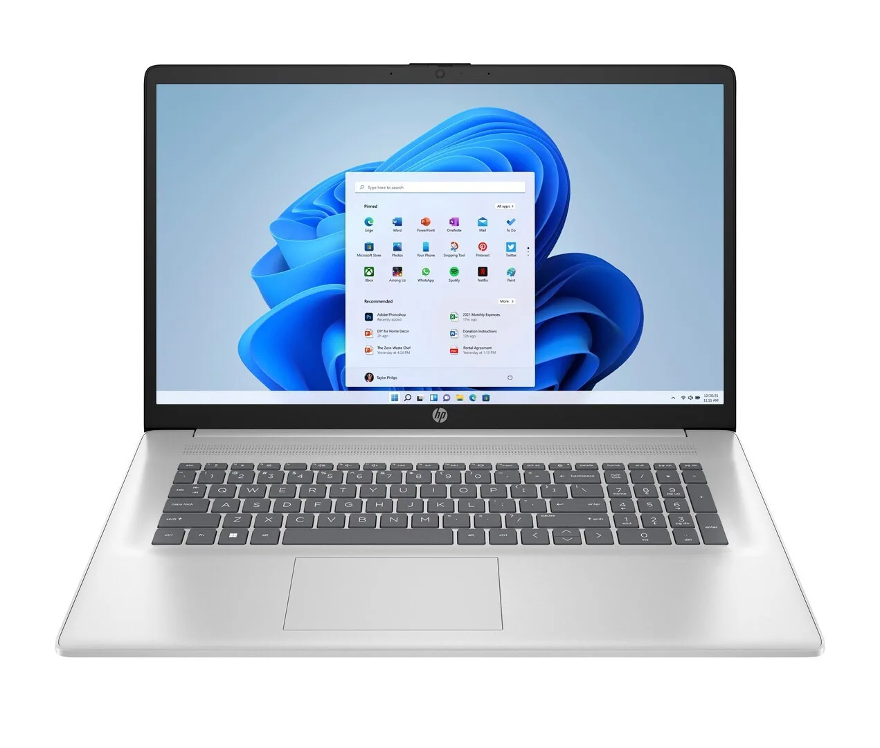 HP 17-cp3003nw 17.3" IPS FHD (Ryzen 7-7730U/16GB/512GB SSD/W11 Home) (US Keyboard) - Image 1
