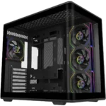 CoolerMaster Elite 600 Gaming Midi Tower Κουτί Υπολογιστή με Πλαϊνό Παράθυρο και ARGB Φωτισμό Μαύρο