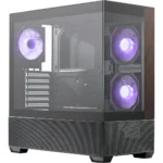 CoolerMaster Master Elite 690 Gaming Midi Tower Κουτί Υπολογιστή με Πλαϊνό Παράθυρο και ARGB Φωτισμό Μαύρο