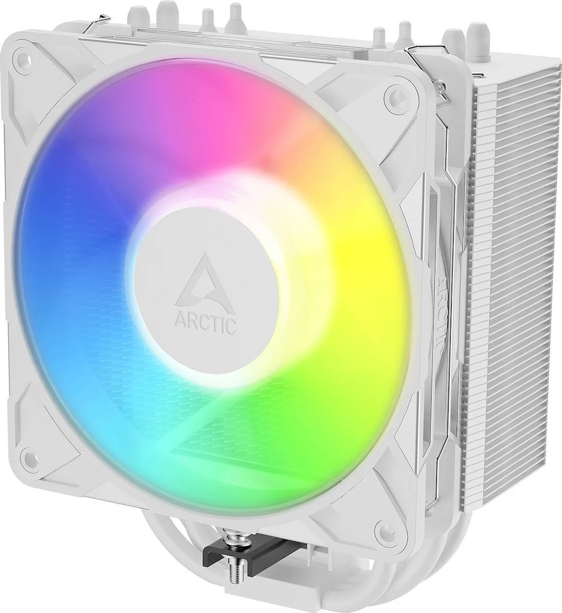 Arctic Freezer 36-S Ψύκτρα Επεξεργαστή Διπλού Ανεμιστήρα για Socket 1700/1851/AM4/AM5 με ARGB Φωτισμό Λευκή - Image 1