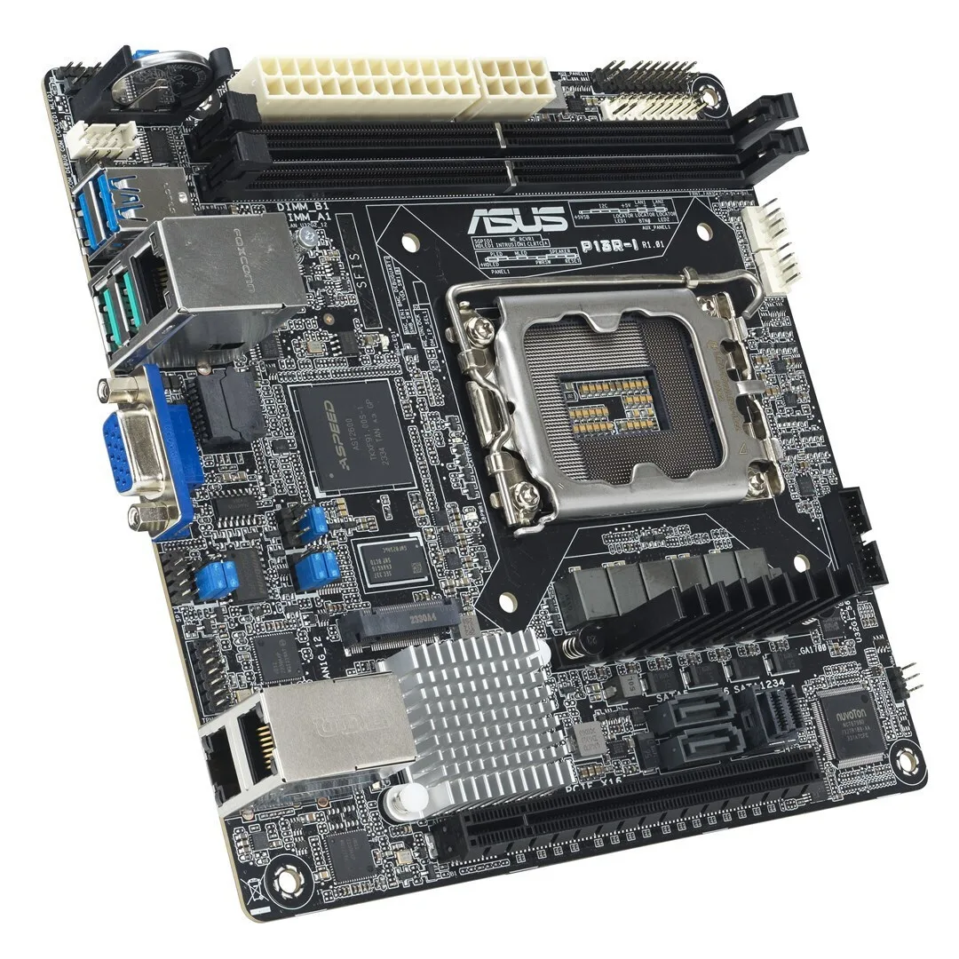 Asus P13R-I C262 Motherboard Mini ITX με Intel 1700 Socket 90SB0CR0-M0UAY1 - Image 1