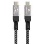 Cablexpert Premium Braided USB 4 Cable USB-C male - USB-C 240W PD 0.5m CCBP-USB4-CMCM240-0.5M