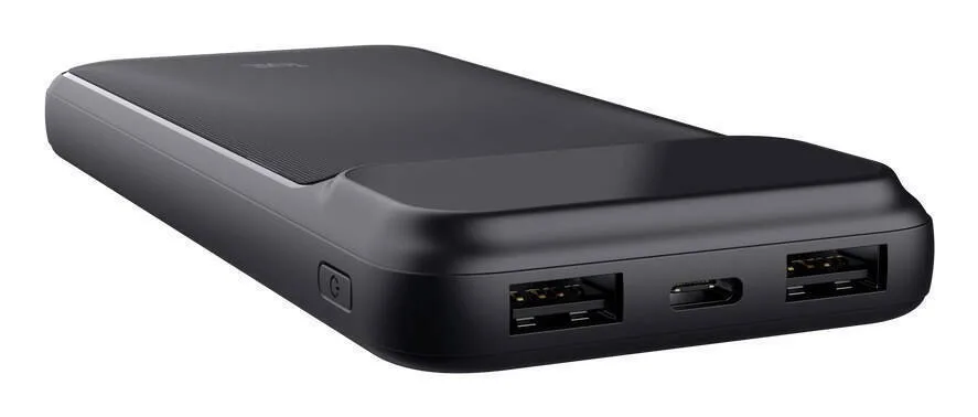 20260605162338_trust_power_bank_10000mah_me_2_thyres_usb_a_kai_thyra_usb_c_mayro.jpeg Trust Power Bank 10000mAh με 2 Θύρες USB-A και Θύρα USB-C Μαύρο - Image 1