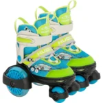 Hudora My First Quad LED Roller Skates 22050 Quad Rollers Πράσινα Παιδικά