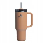 Stanley Flowstate Handled Tumbler Θερμός BPA Free 1.18lt Camel με Καλαμάκι και Λαβή 10-10824-989