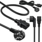 Qoltec Schuko - IEC C13 Cable 1.8m Μαύρο KKQTKKBZ0220
