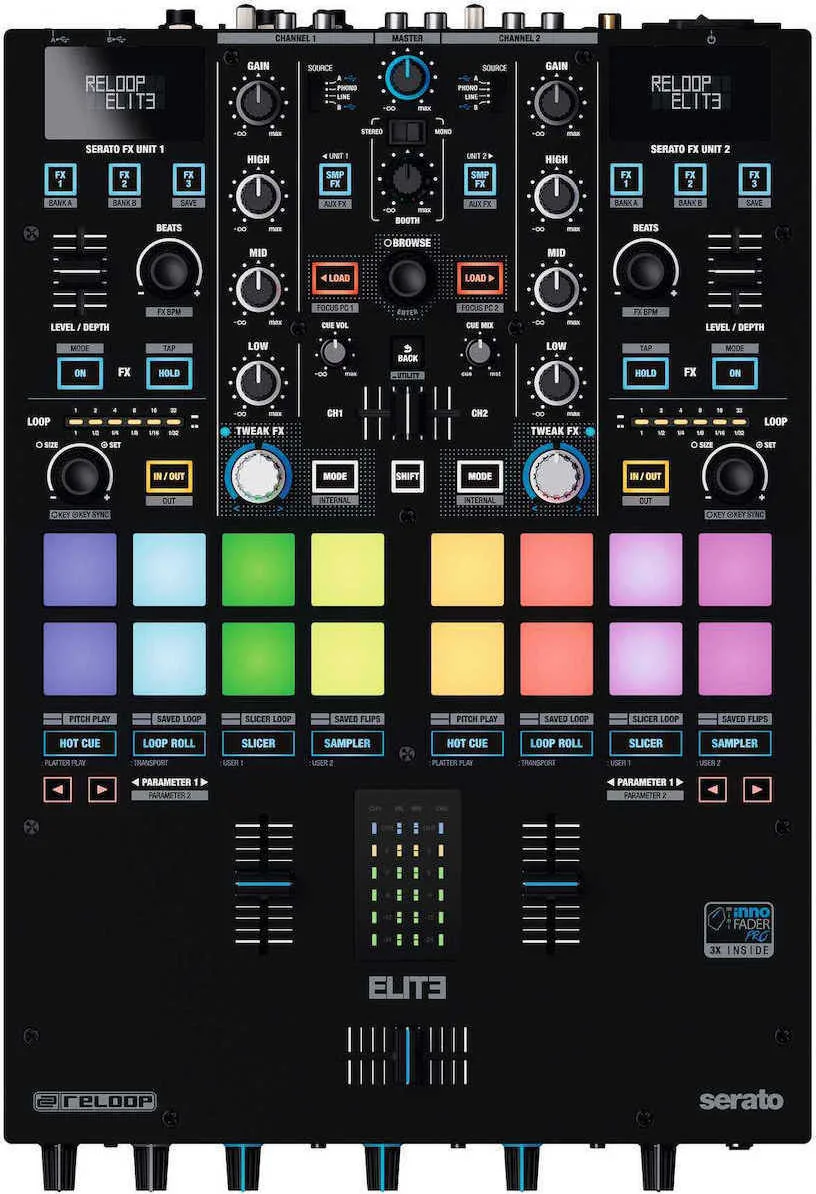 20190128155316_reloop_elite.jpeg Reloop Elite Ψηφιακός Μίκτης 2 Καναλιών - Image 1